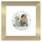 Americanflat Picture Frame with Round-Shaped Mat - Ideal for Any Room, Living Rooms, Dorm Room